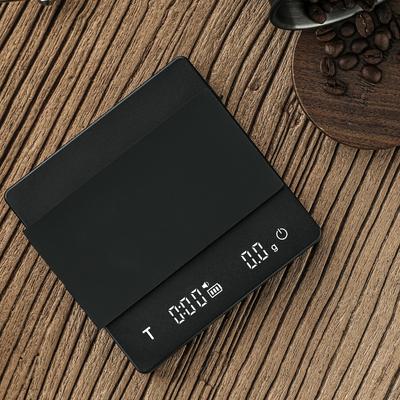 MHW-3BOMBER Báscula Inteligente para Café con Temporizador 2kg/0.1g Alta Precisión Básculas de Cocina Café por Goteo Báscula para Espresso Herramientas para Barista en Casa
