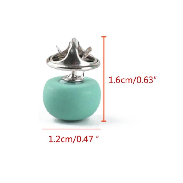 10pcs/set Shirt Brooch Button-free Button Pins Women Fashionable Imitation Pearls Blouses Buckle Clothing Accessories