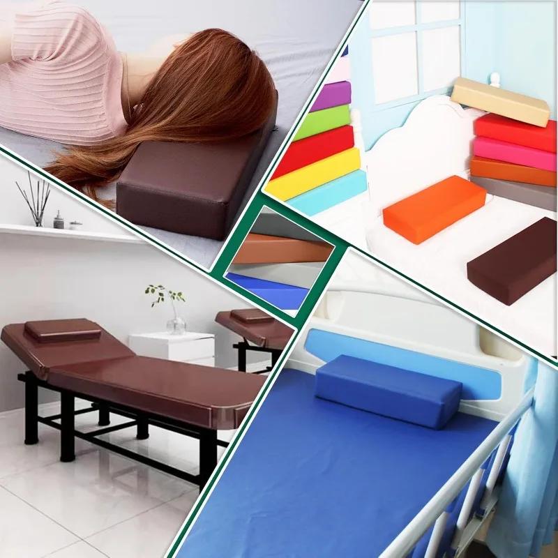 45x20x8cm Multi-Color Neck Pillows for Side Sleepers Foam Pillows for Sleeping Head Pillow Waterproof Faux Leather Easy To Clean