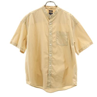Kurzarmhemd mit Stehkragen XS beige Herren Gebraucht