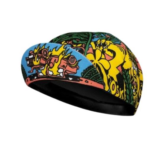

Bellow Cyclist RIOT1394 Multicolor Cap,