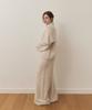 MAISONLEHAR Floating Knit Set (Round Neck Knit + Pants + Neck Warmer) 4 Colors