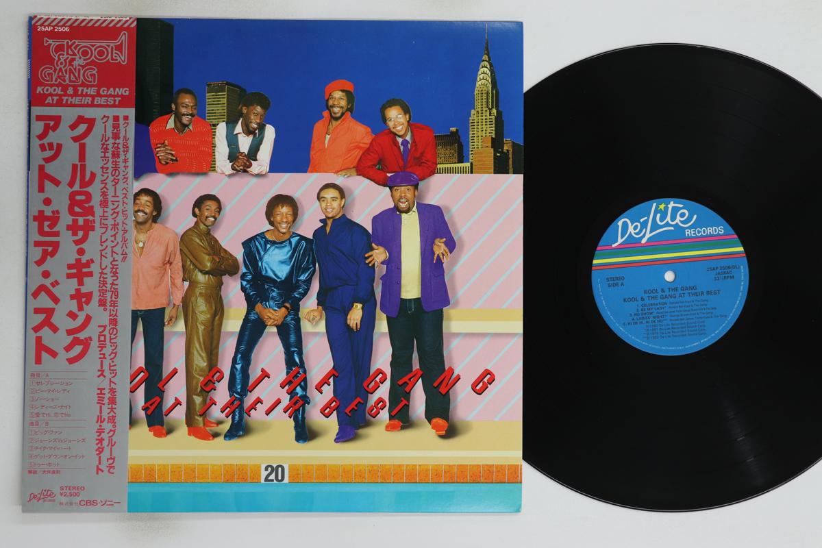 

LP Record KOOL & THE GANG - At Their Best 25AP2506 DELITE 1983 Japan Obi Soul/Funk Used