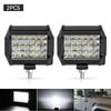 1/2Pcs 7 Inch Bar Light 4 Rows Work Light Combo Beam for Driving Offroad Boat Car Tractor Truck 4x4 SUV 12V 24V Headlight