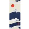 Kyosuke Tenugui cca 90 x 34 Hora Fudži svislá Japonsko (ručník na ruce), cm, 100% bavlna, barvená pigmenty, vzor.