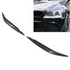 1 Pair Headlight Eyebrow Decorative Trim Left Right Headlamp Eyebrow Strip Trim for X6 E71 2008 to 2014