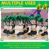 24Pcs Cheer Pom Pom Keychain Cheering Keyring Charm Foil Keychain Cheerleader Gift Plastic Pom Cheer Camp Gift