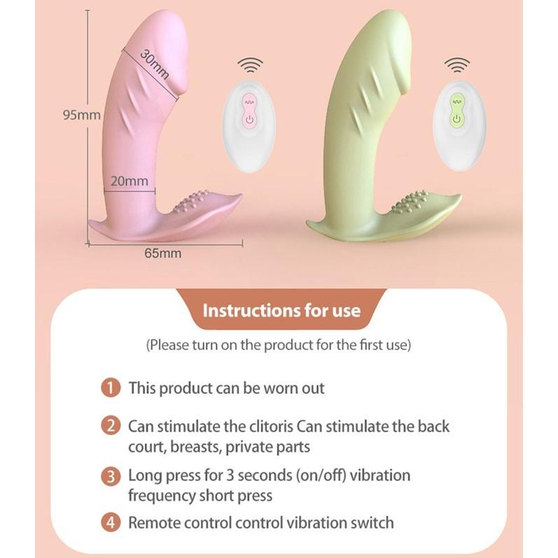 Clitoris Stimulator Female Vibrator G Spot Vibrator With Remote Control Powerful 10 Speed Vibrating Dildo Intimate Clitoral Sex Toys For Women Lesbian