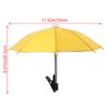 Motorcycle Mobile Phone Holder Sunshade Umbrella Waterproof Small Helmet Sunscreen Phone Stand Bracket Protect Phone From Rain