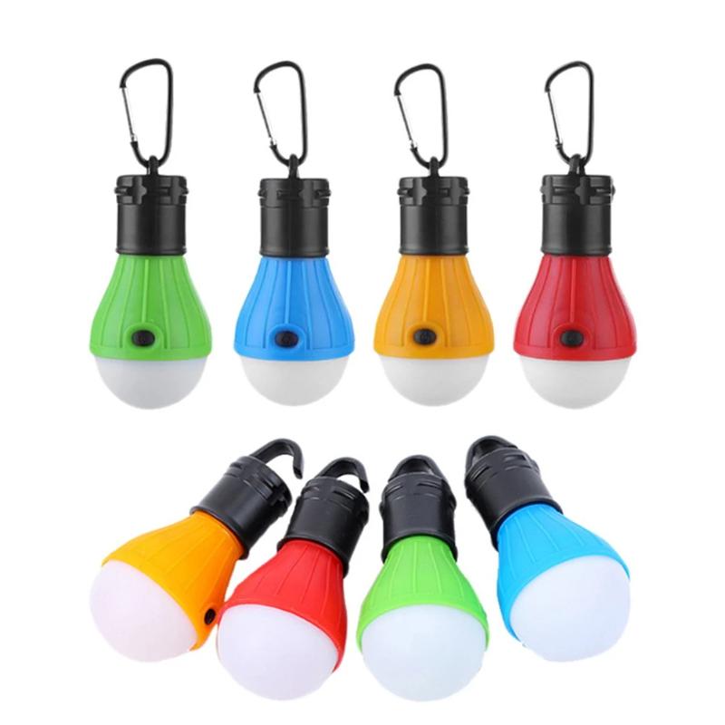 1pc Portable Multi-functional Camping Tent 3LED Outdoor Hanging Light Light - Perfect For Camping, Emergency, And Night Lighting