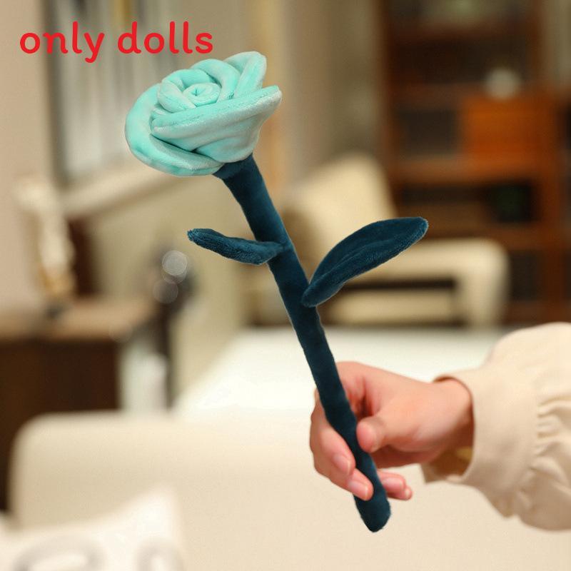 

Тканевая гроздь роз из плюша для домашнего декора и подарков Green