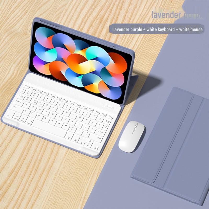 2023 Protective Bluetooth Keyboard Case for RedmiPad SE 10.6 - Compatible with Xiaomi 5/6