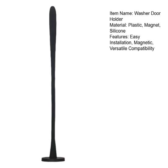 Front Load Washer Door Prop Magnetic Washer Door Holder Flexible Dryer Door Support Keeps Door Open for Washing Machine Dryer Ventilated Dry