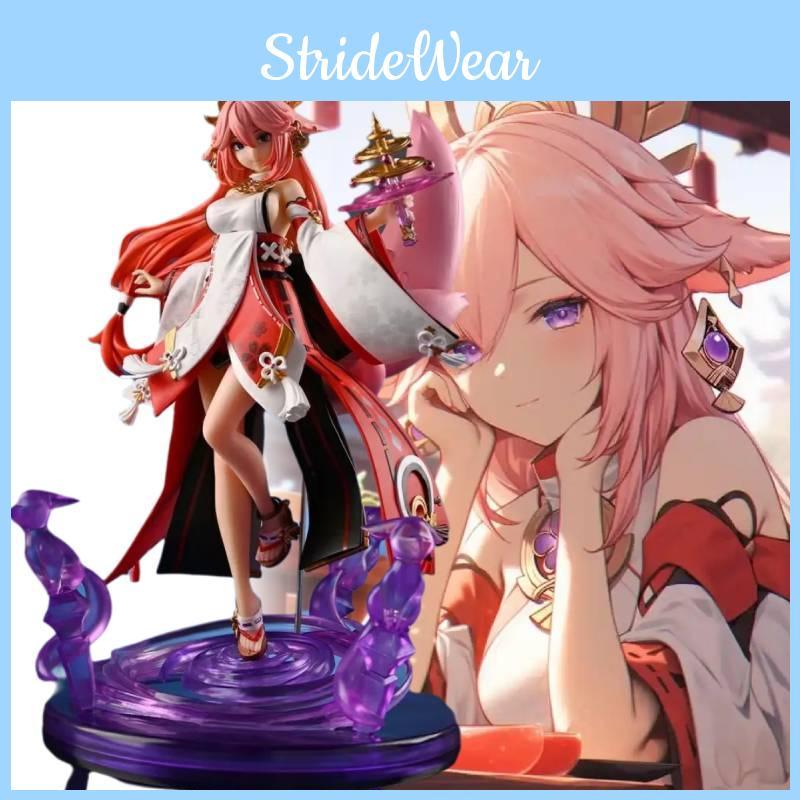 Genshin Impact Yae Miko Figurine Game Cartoon Model Toys Statuary Gifts Xmas