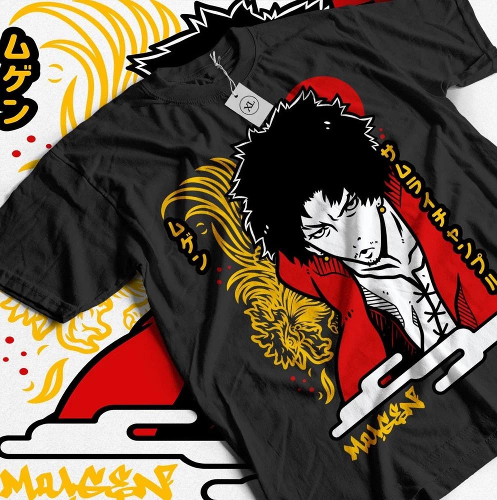 Samurai Champloo TShirt Mugen Fuu Jin Anime Tee Kariya Kagetoki Shirt S