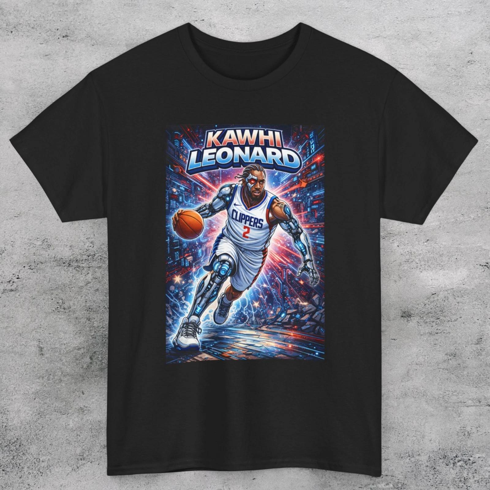 Kawhi Leonard Cyborg Art Unisex T SHIRT XXL