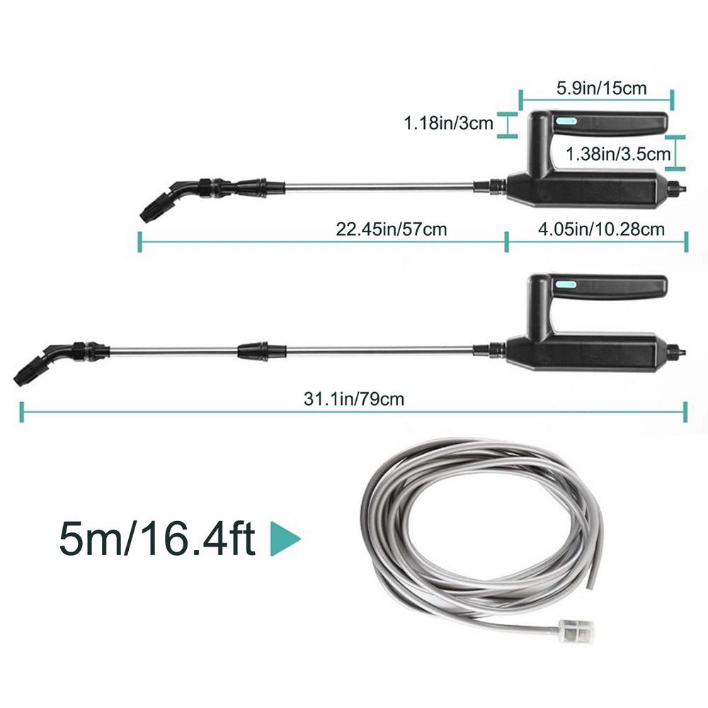

Водяная насадка для шланга, мощная насадка для распыления воды, регулируемый распылитель высокого давления для мытья домашних животных, чистки автомобилей, сада