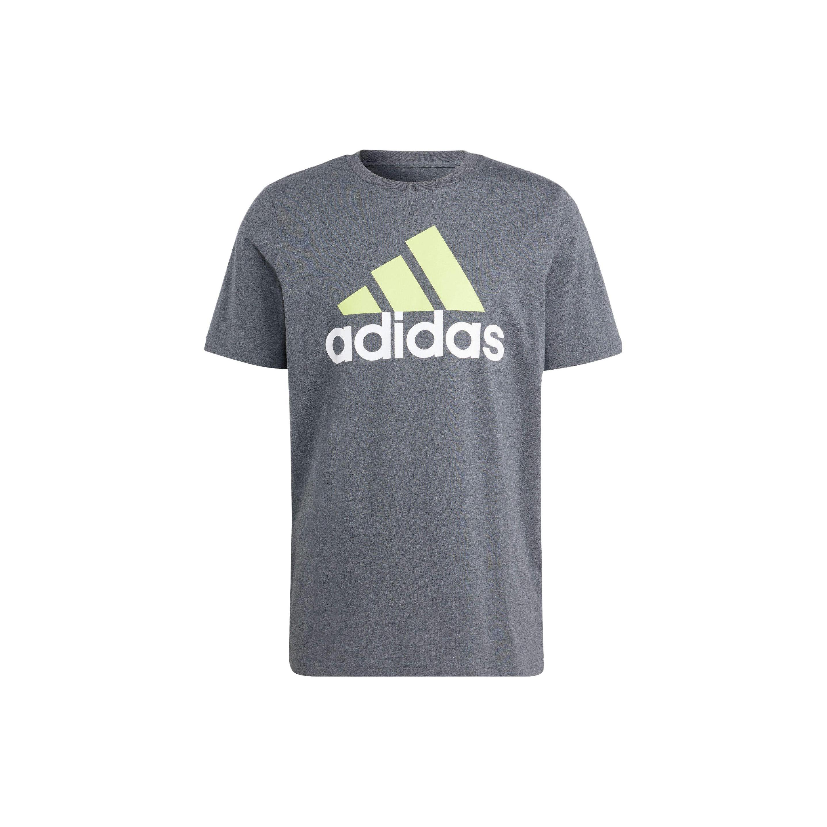 Мужская серая футболка Adidas Essential Set с рукавами IJ8578 S