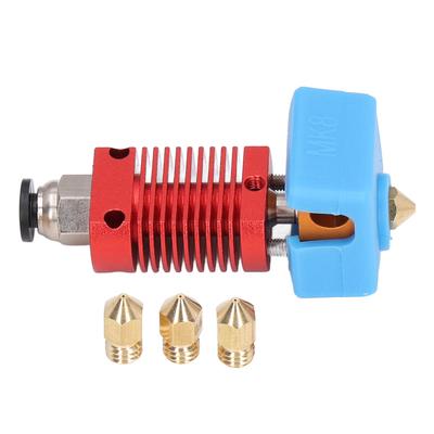 Sostituzione Testina Estrusore Kit Ugelli in Ottone da 4mm MK8 Parti per Stampante 3D per CR?10 Ender 3