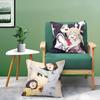 Fair Island Classical Sweater Pattern Pillow Case Anti-dustmite Pillowcase Invisible zipper silky short plush Sofa cushion cover