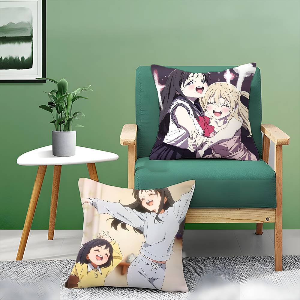 Fair Island Classical Sweater Pattern Pillow Case Anti-dustmite Pillowcase Invisible zipper silky short plush Sofa cushion cover