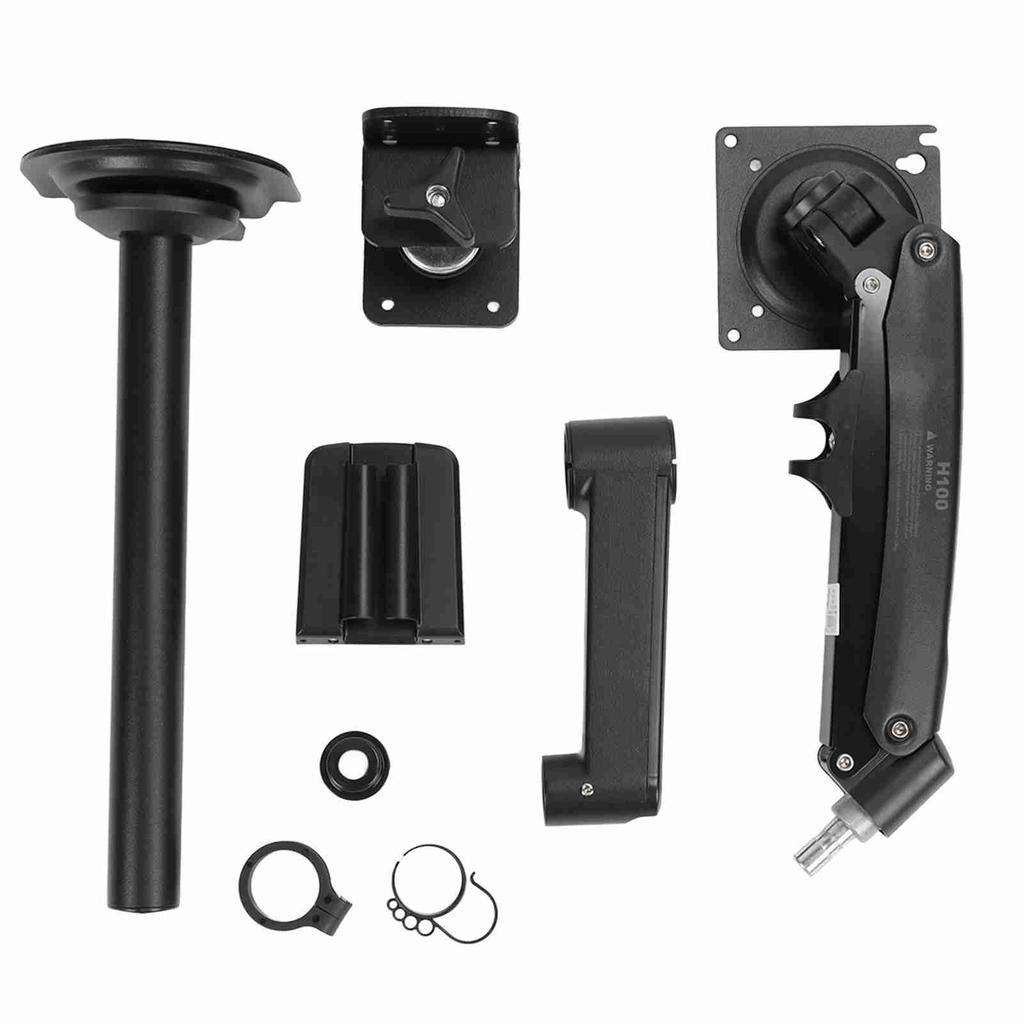 Braț Monitor Computer Heavy Duty Ajustabil Încărcare 4,4 până la 26,4 lb Birou Suport VESA Monitor Singur pentru