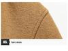 Men's Double-Sided Wool Twill Jacket - Casual Lapel Style for All Ages