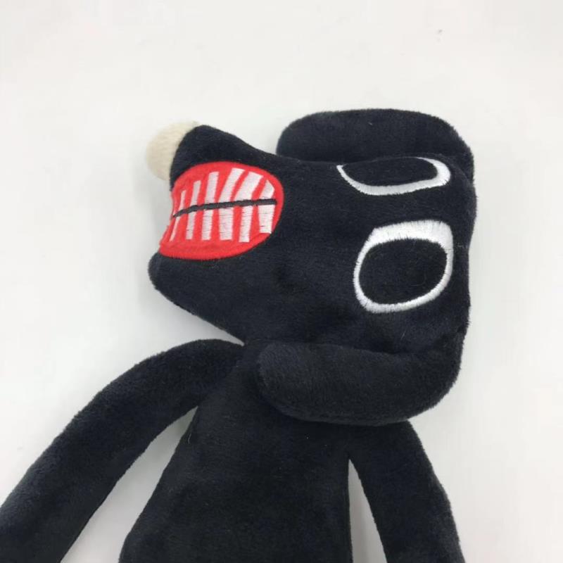 Siren Head Pluche Speelgoed Zwarte Cartoon Kat Knuffelpop Horror Karakter Figuur Kinder Verjaardagscadeau