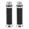 Motoforti Universal Motorcycle Hand Grips Cover Rubber Aluminum Alloy Handlebar Cover for Motorcycle Scooter Bicycle ATV 1pair