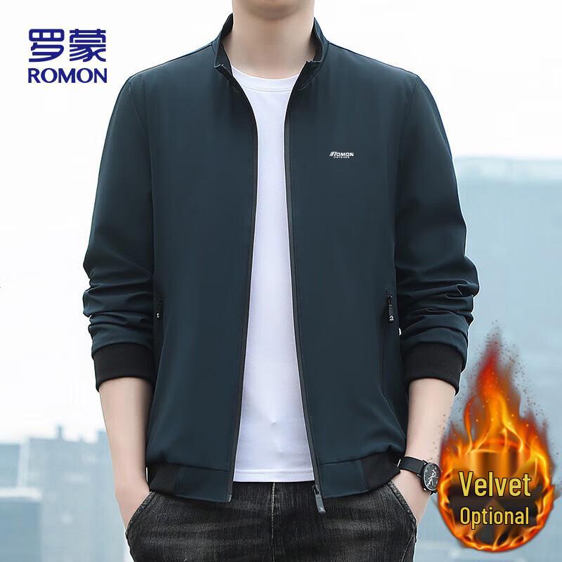 Romon Men's MK06 Autumn/Winter Business Casual Stand Collar Jacket