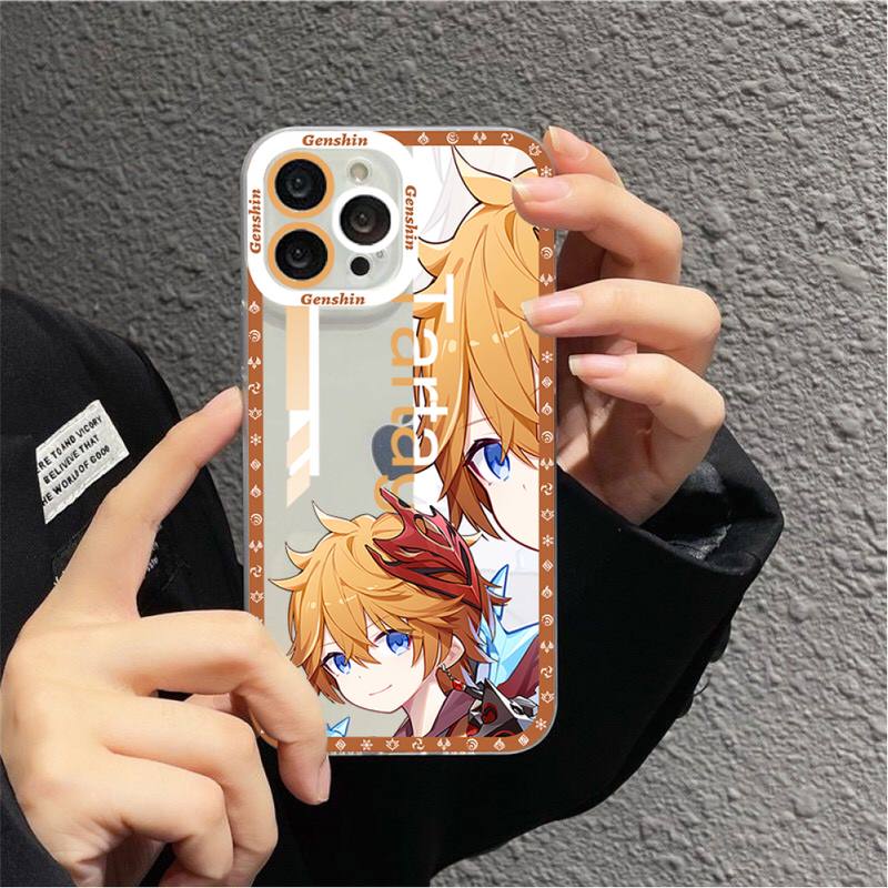 Anime Genshin Impact Phone Case for iPhone 11 12 13 Mini Pro Max 14 Pro Max Case Shell