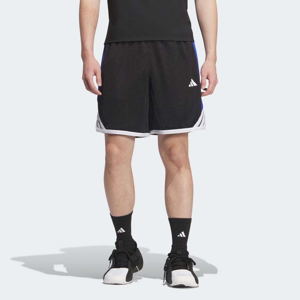 New Adidas BASKETBALL Shorts Men's Black JN0745