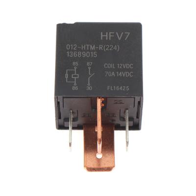 1 Adet 12V Röle Hfv7 012-Htm-R 70A 12Vdc 4 Pinli Araba Rölesi