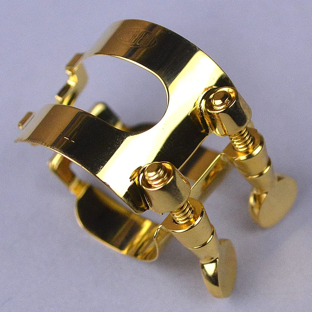 Ligature HARRISON HLTS GP plaquée or pour saxophone ténor (Harrison)