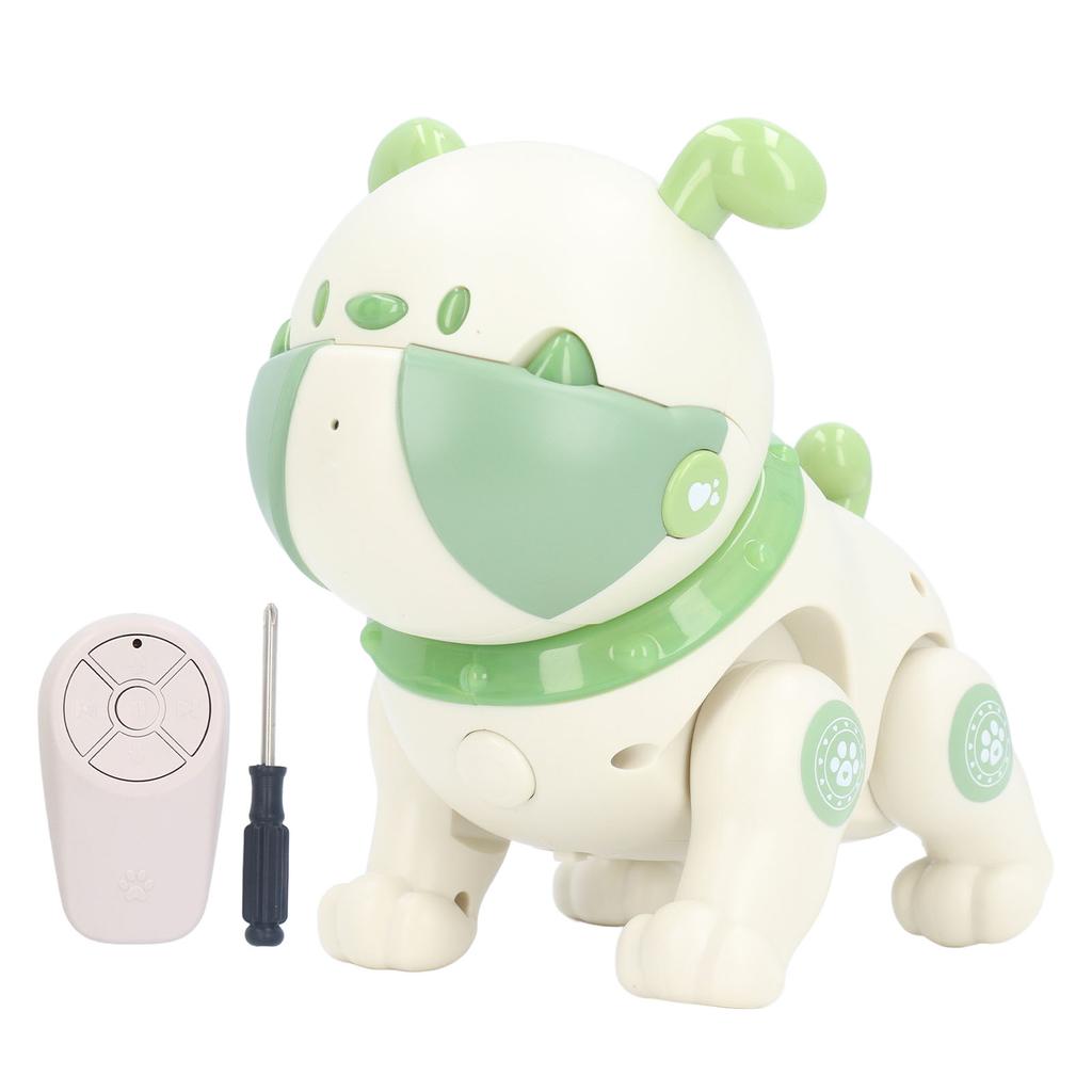 Remote Control Robot Dog Toy Multifunction Fun Simulation Interactive Music Lighting RC Electronic
