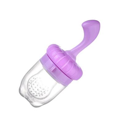 Baby Fruchtsauger Hilfs-Frischkostsauger Silikon Happy Bite Beutel Säuglingsernährung Beißring S