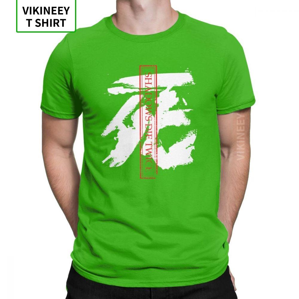 Vintage Sekiro Shadows Die Twice Tshirts For Unisex Cotton T Shirt Wolf Souls Samurai Game Japanese Customize Tees Gift Idea