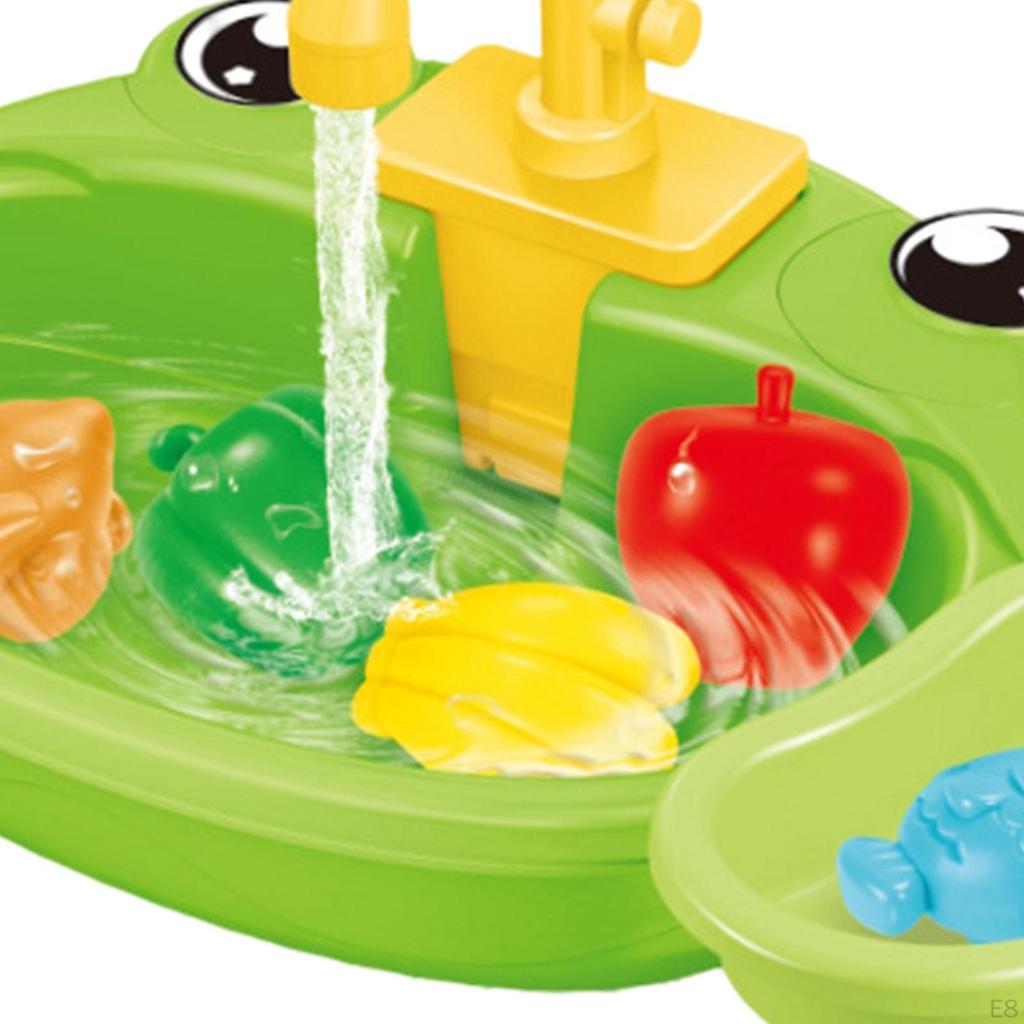 Sink Toys Dishes with Water for Children