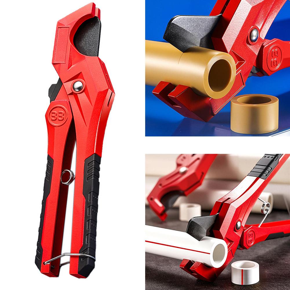 Ratcheting Tubing Cutter PPR Scissors PVC Pipe Cutters Electric Wire Hot Melt Water Pipe Cutting Tools Scissors Hand Tools