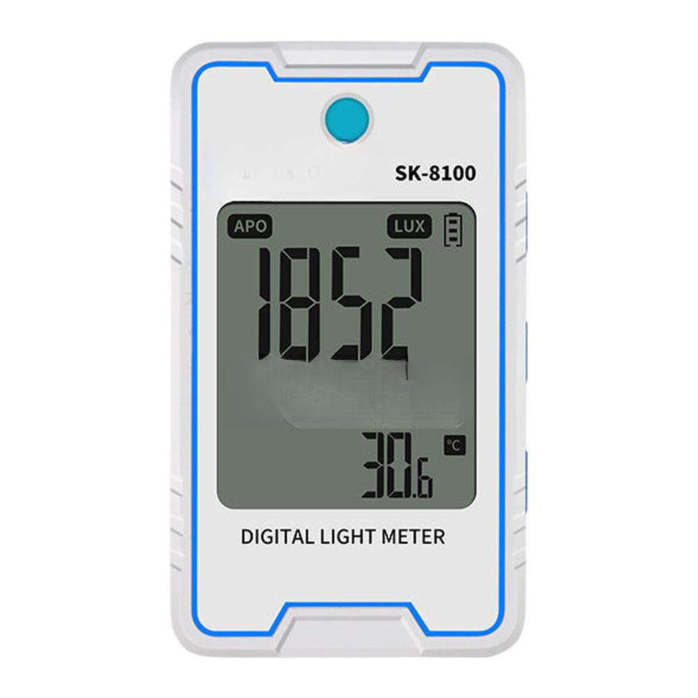 Light Intensity Meter for Stroboscopic Testing Applications 0.1-999900 Lux Flicker 0-99 Percent 10Hz-10kHz Ambient Monitoring