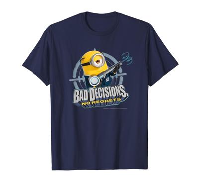 Minion BAD DECISIONS, NO REGRETS T-shirt