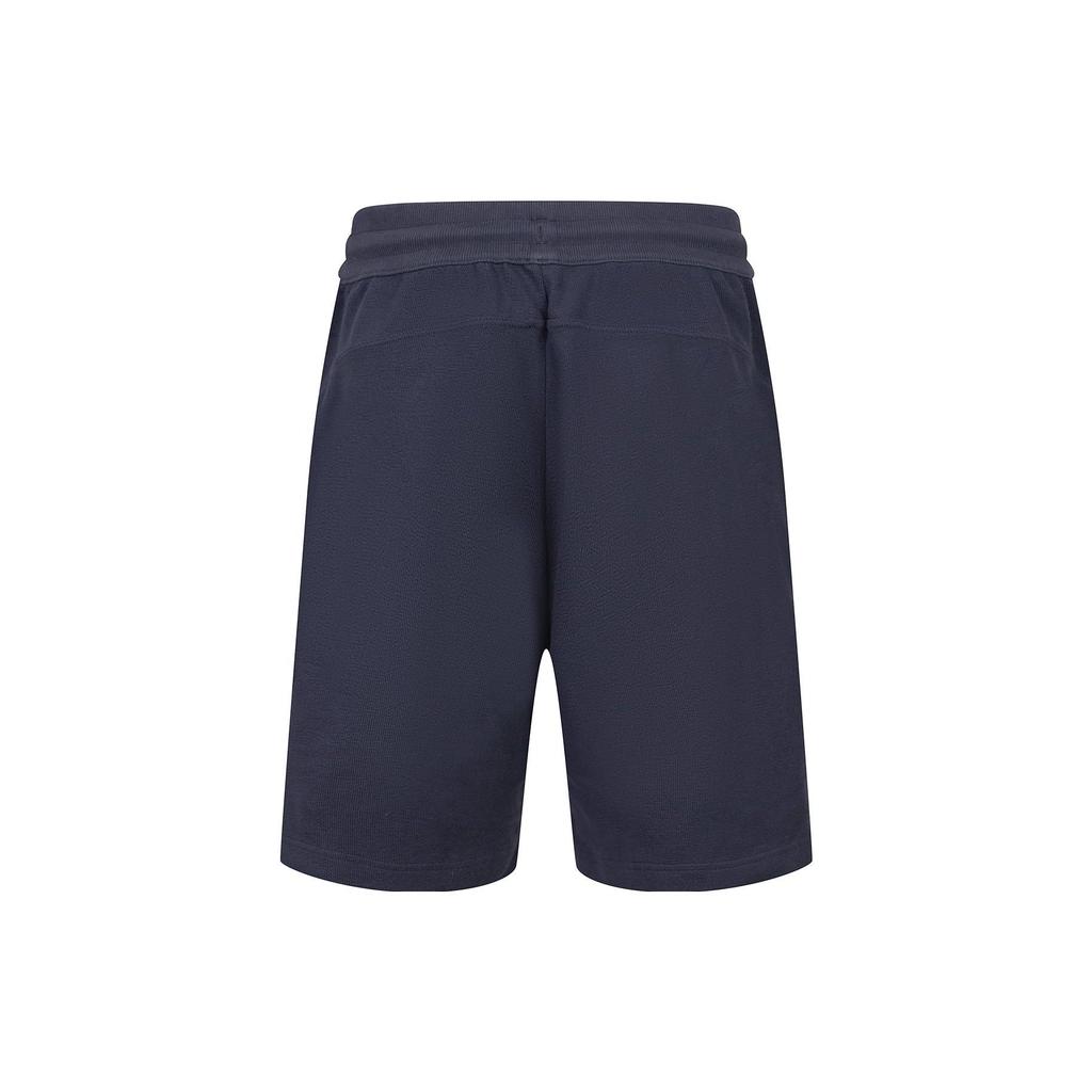 Li Ning Jackie Chan Kung Fu Series Innate Qi Solid Color Casual Straight Leg Sports Shorts Men Shorts Black AKST027-3
