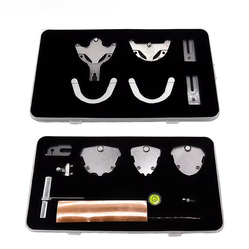 1Set Fully Adjustable Dental Jaw Mount Anatomical Occlusal Mount Dental Technician Facebow Tooth Arrangement Guide Transfer
