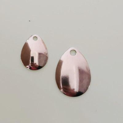Silver Reflective Rotating Water Drop Sequin Lure for Attracting Fish