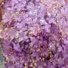 Two-Color Gold & Silver Lily Flower Plated Bell Flower Hairpin Tassel DIY Decoration Material