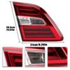 Inner Left Side Tail Light For Mercedes Benz W166 ML350 2012-2015 Rear Lamp
