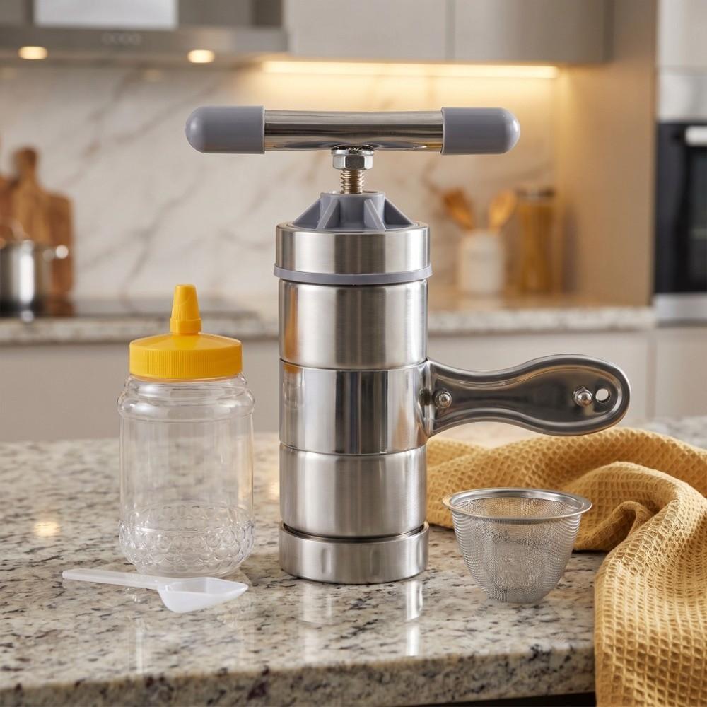 Stainless Steel Stainless Steel Honey Press Portable Manual Honey Presser  Beekeeping