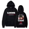 Anime Slam Dunk Hoodies de lã, pulôver Hoodies