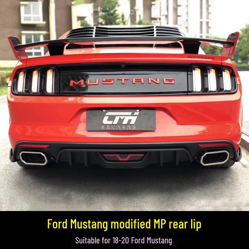 15-17 Ford Mustang RTR Quad Exhaust Rear Diffuser Lip & Body Kit