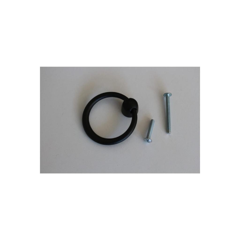 Uchwyt okrągły w kolorze matowej czerni